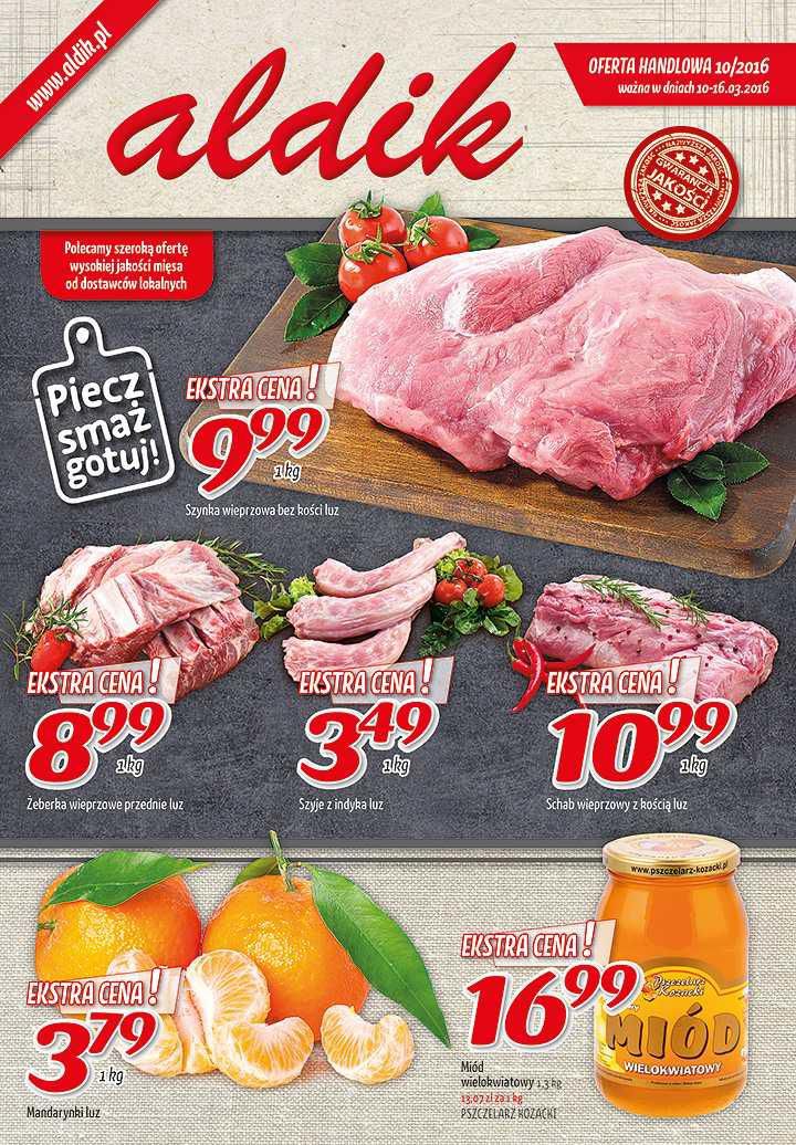 Gazetka promocyjna Aldik str. 1